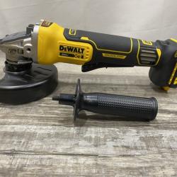 AS-IS DEWALT 20V XR Cordless 4-1/2. in. to 5 in. Variable Speed Angle Grinder (Tool Only)