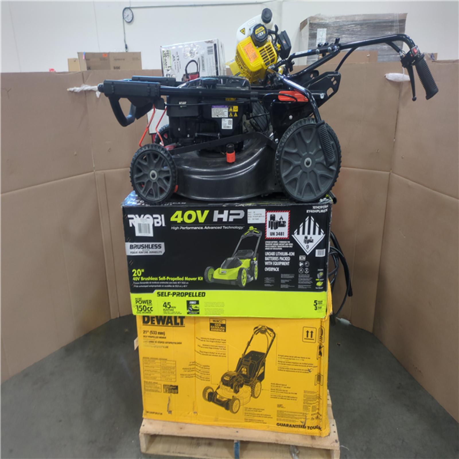 CALIFORNIA AS-IS OUTDOOR POWER EQUIPMENT