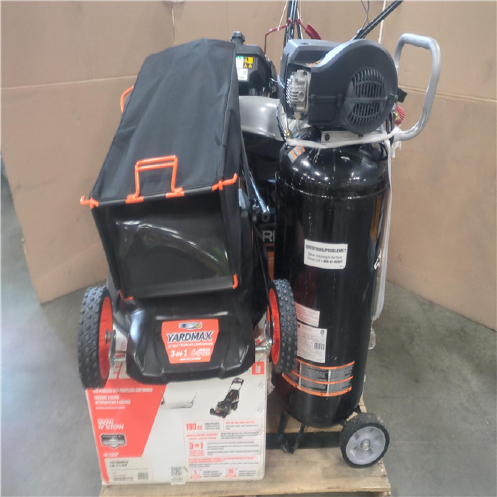 California AS-IS OUTDOOR POWER EQUIPMENT