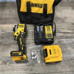 AS-IS DEWALT ATOMIC 20V MAX Lithium-Ion Cordless 1/4 in. Brushless Impact Driver Kit