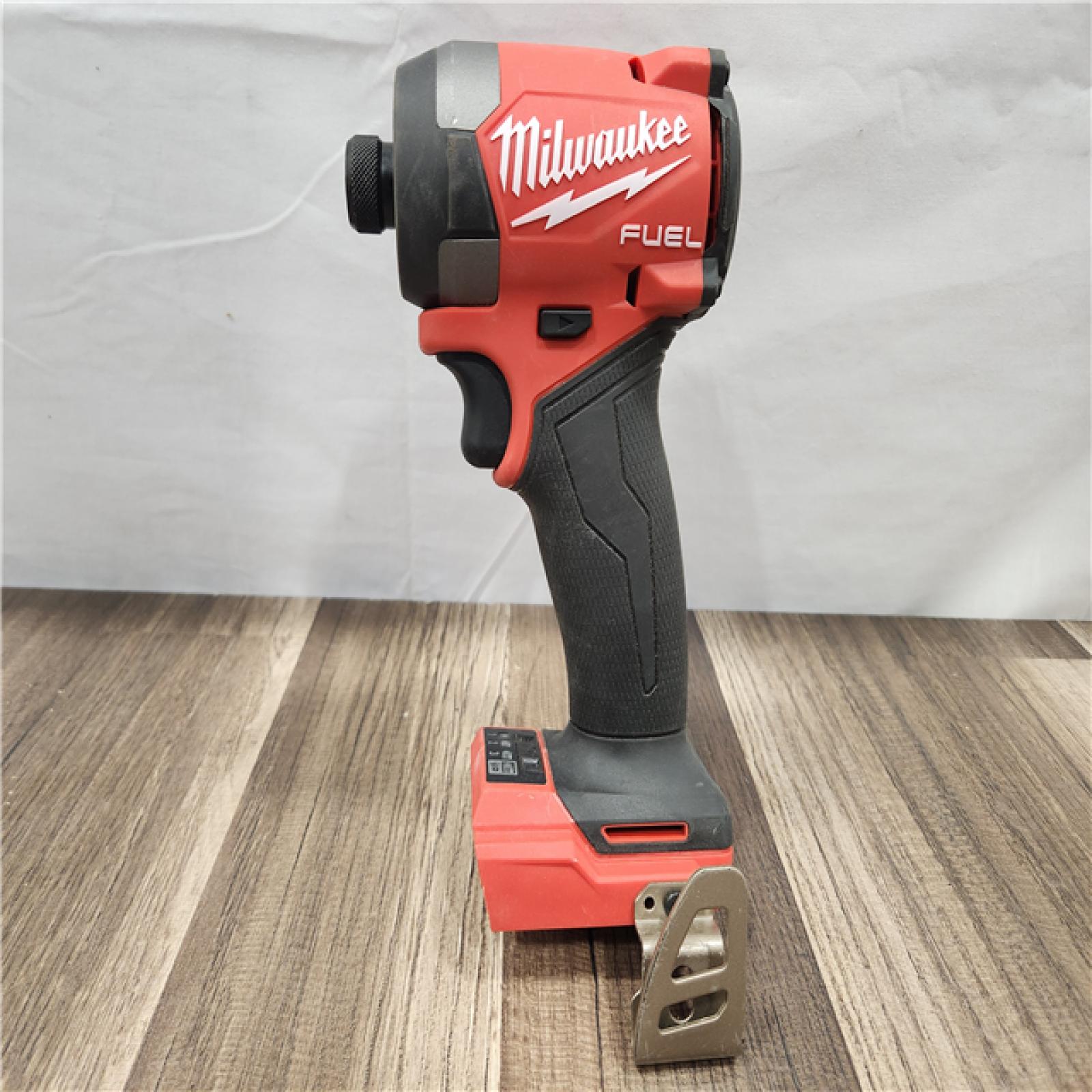 AS-IS- Milwaukee 18V Lithium-Ion Brushless Cordless 1/4 Hex Impact Driver (Tool-Only)