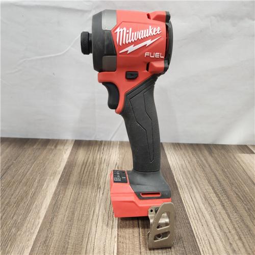 AS-IS- Milwaukee 18V Lithium-Ion Brushless Cordless 1/4 Hex Impact Driver (Tool-Only)