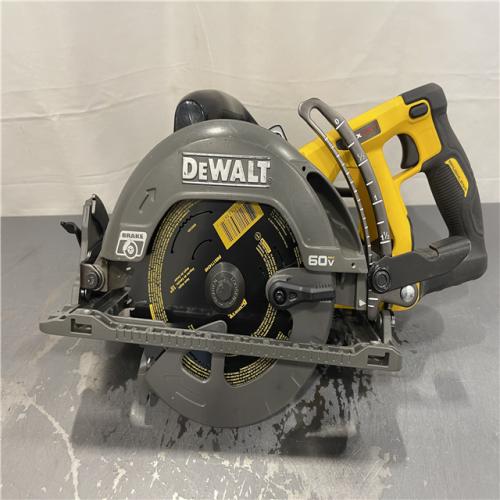 AS-IS - DEWALT FLEXVOLT 60V MAX Cordless Brushless 7-1/4 in. Wormdrive Style Circular Saw