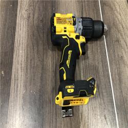 AS-IS DEWALT 20V XR Brushless Cordless 1/2 in. Hammer Drill (Tool-Only)