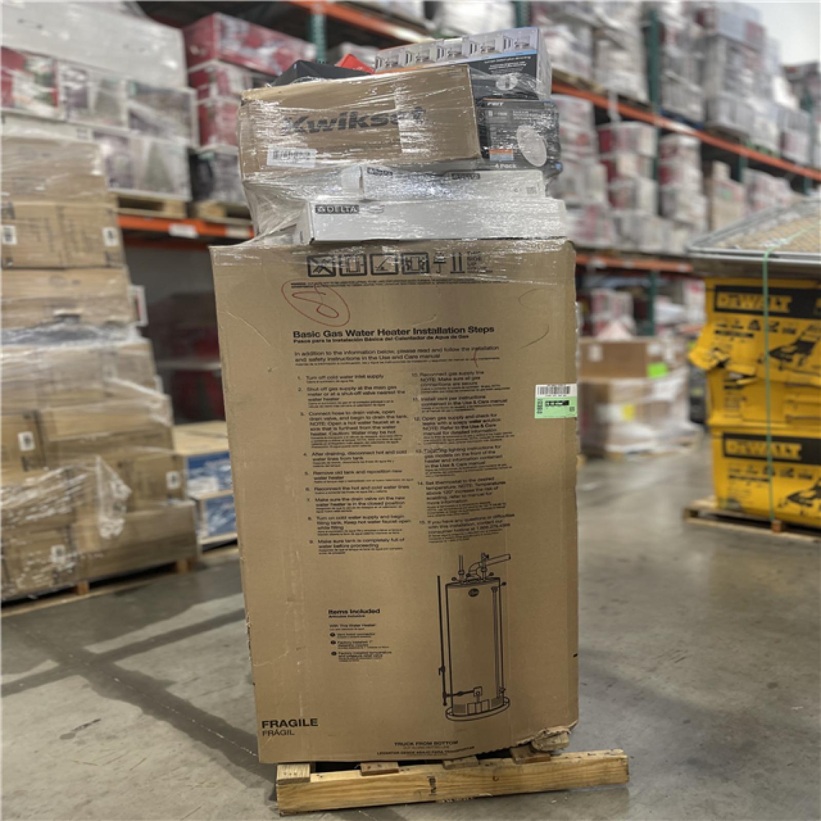 DALLAS LOCATION- AS-IS HOME IMPROVEMENT PALLET