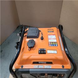 CALIFORNIA AS-IS GENERAC 6 875/5 500-WATT ELECTRIC SWITXH GASOLINE POWERED PORTABLE GENERATOR