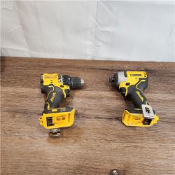 AS-IS DeWalt ATOMIC COMPACT SERIES 20V MAX Brushless Drill Driver & Impact Driver Kit