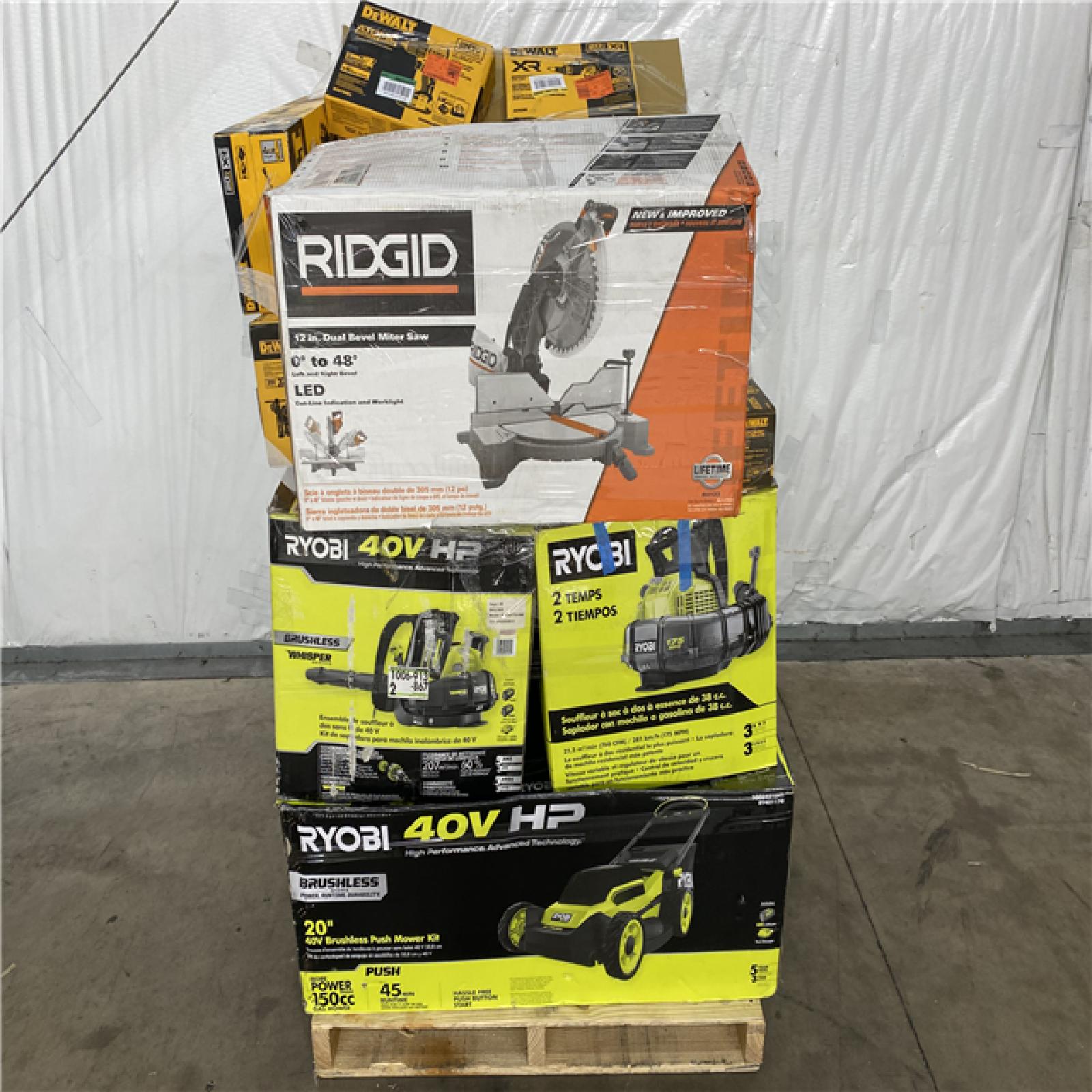 Houston Location AS IS - Tool Pallet