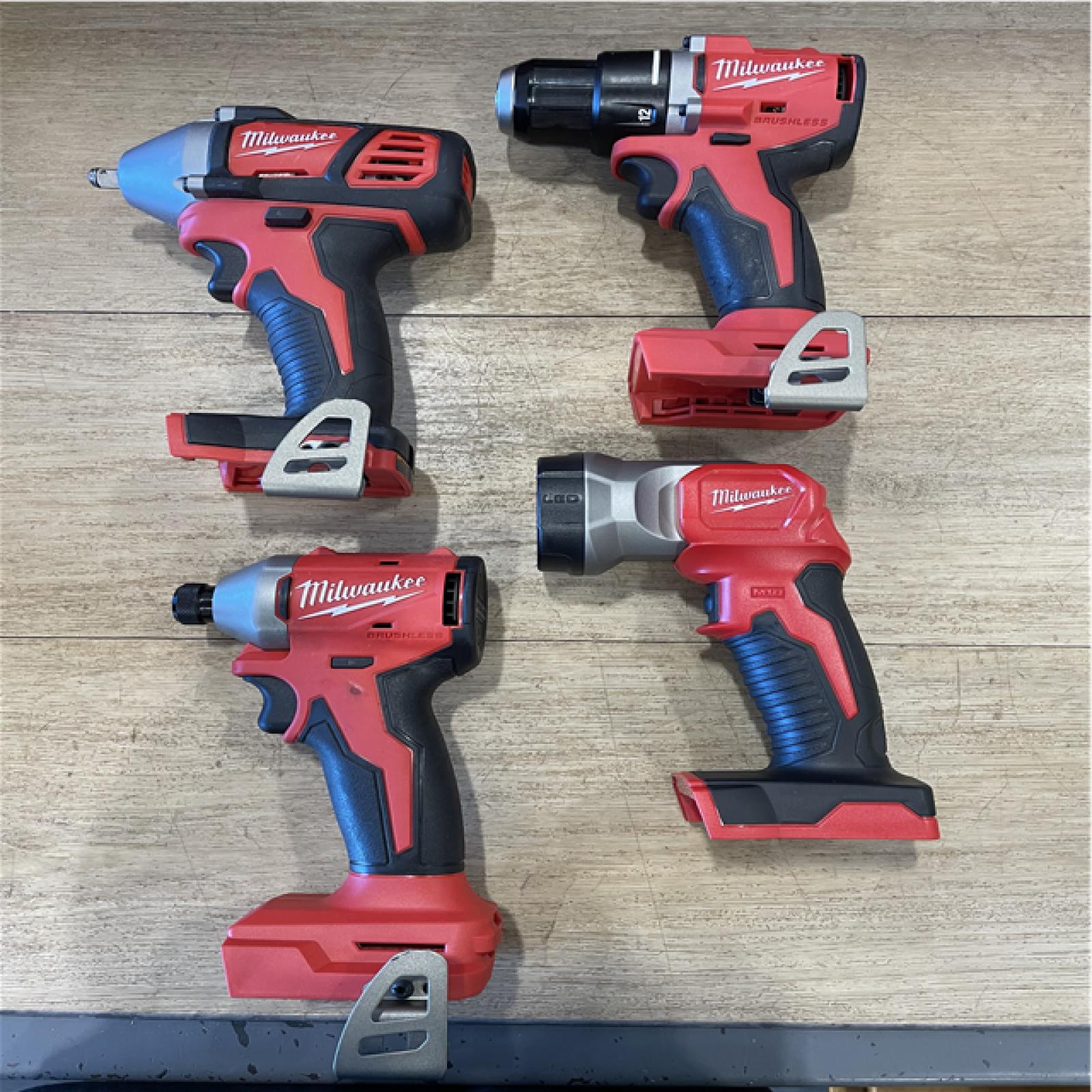 AS-IS Milwaukee 18V Lithium-Ion Cordless (8-Tool) Combo Kit