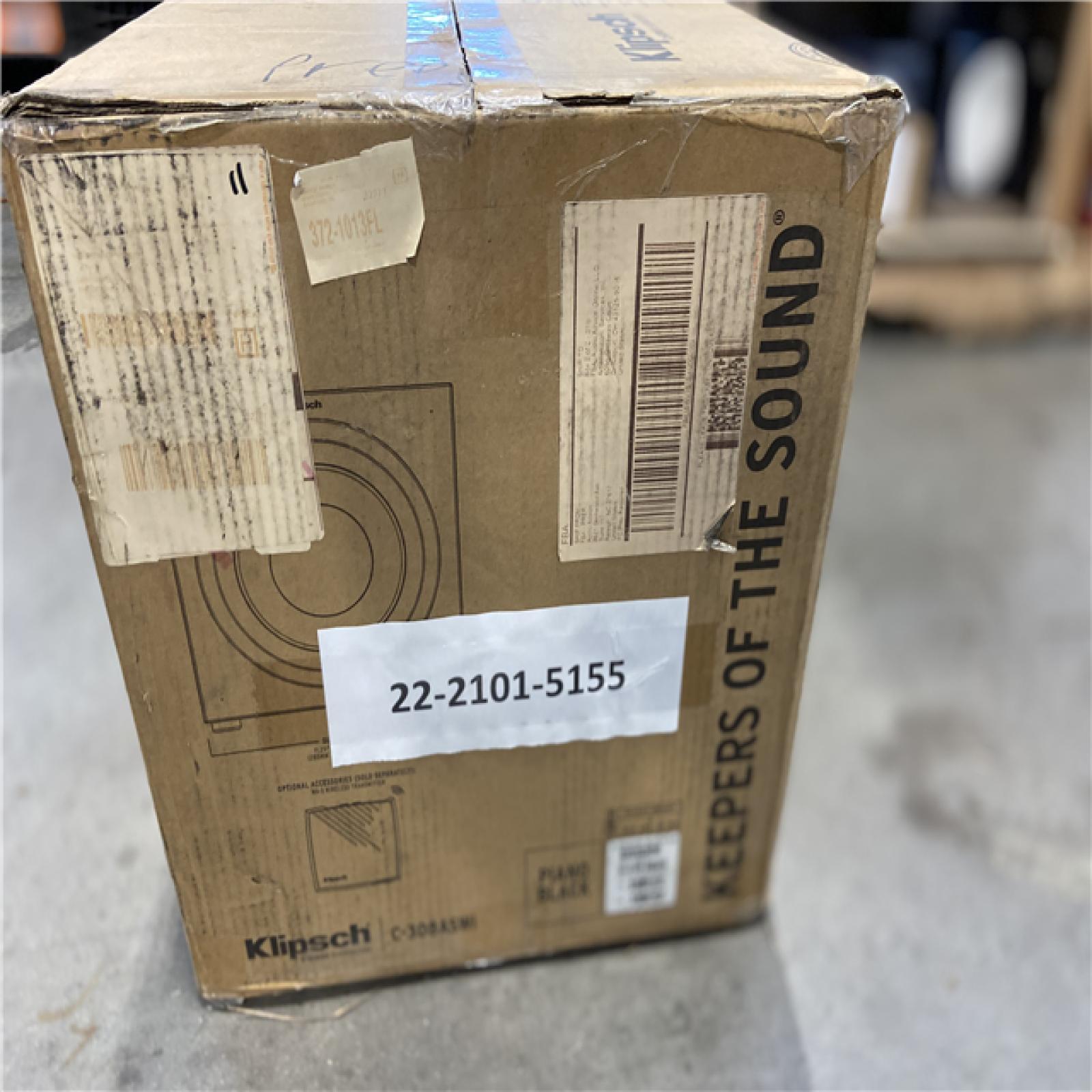DALLAS LOCATION - Klipsch C-308ASWi Subwoofer with 8 Front-Firing Cerametallic Driver