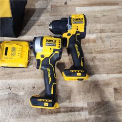 HOUSTON LOCATION - AS - IS DEWALT 2 TOOL COMBO KIT W/ (2) BATTERY & CHARGER