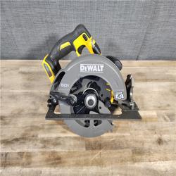 HOUSTON LOCATION - AS-IS (APPEARS LIKE NEW) DeWALT Flexvolt Max 7-1/4  60V Brushless Circular Saw DCS578B (Bare Tool)
