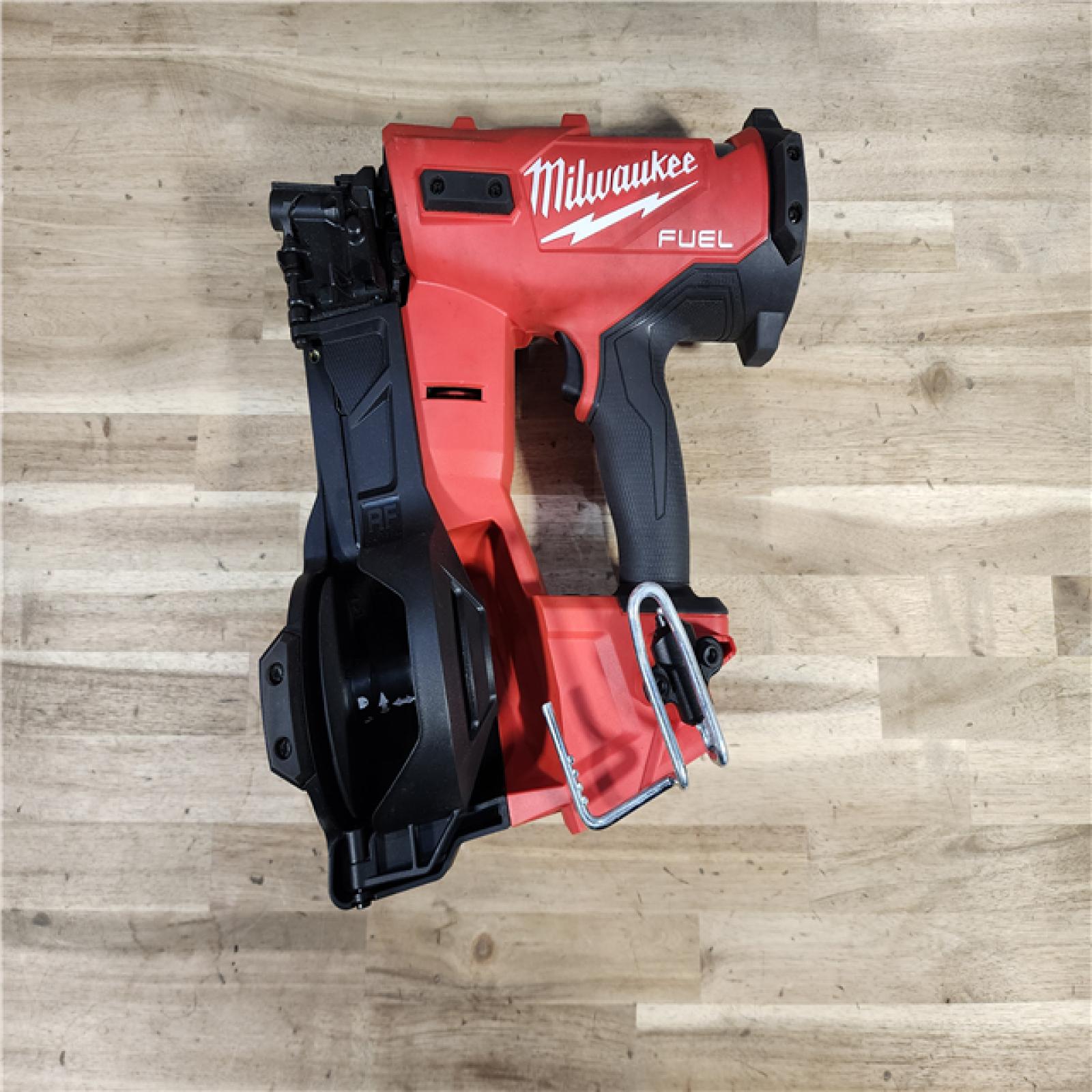 HOUSTON LOCATION - AS-IS Milwaukee M18 FUEL Coil Roofing Nailer (TOOL ONLY)