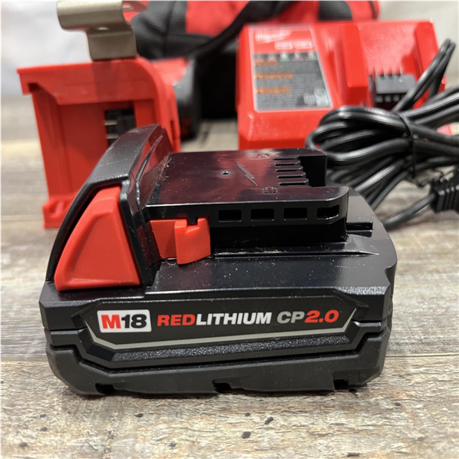 AS-IS Milwaukee 18-Volt Lithium-Ion Compact Brushless Cordless 1/4 in. Impact Driver Kit