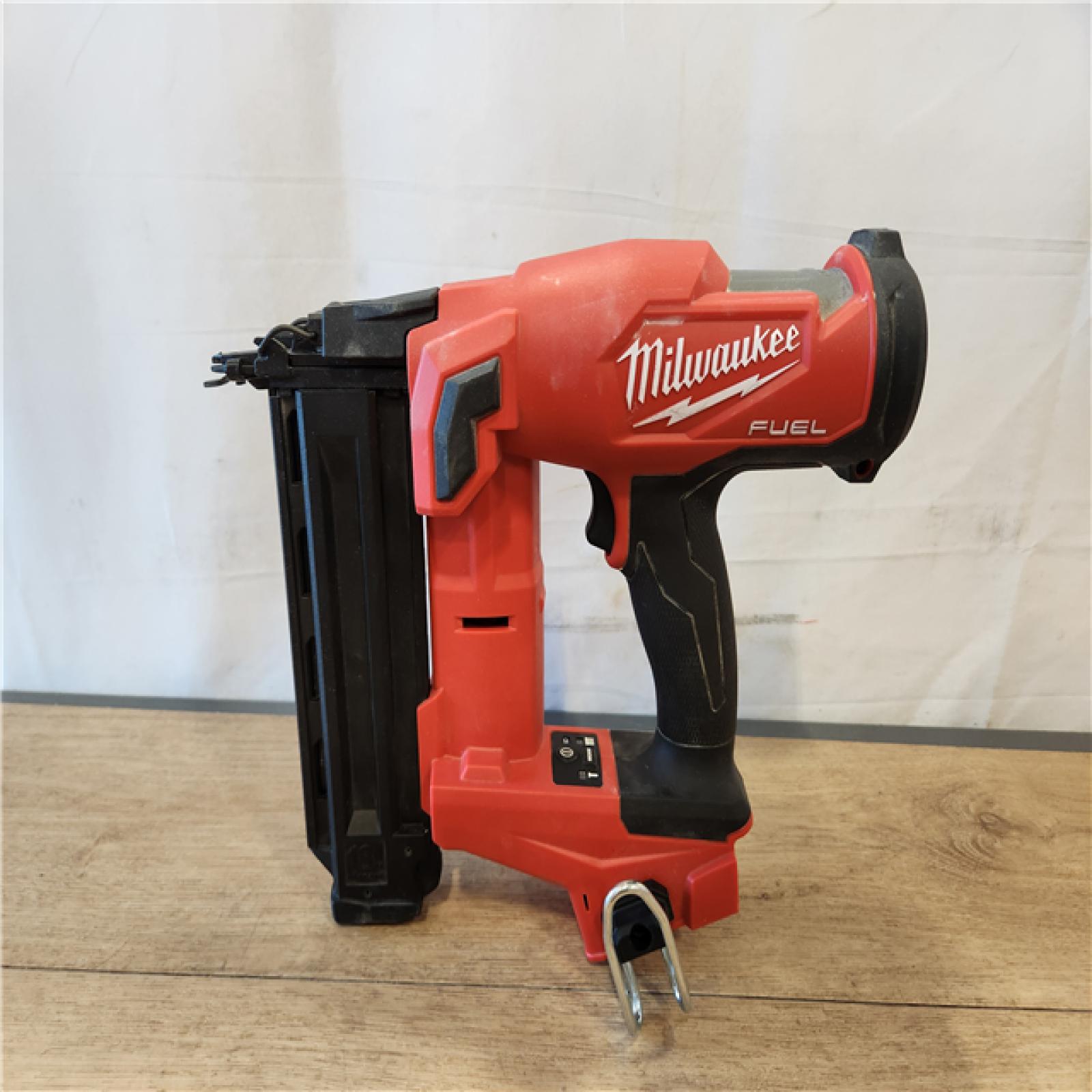 AS-IS- Milwaukee FUEL 18-Volt Lithium-Ion Brushless Cordless Gen II 18-Gauge Brad Nailer (Tool-Only)