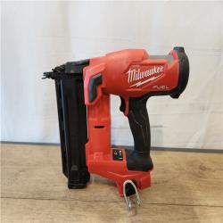AS-IS- Milwaukee FUEL 18-Volt Lithium-Ion Brushless Cordless Gen II 18-Gauge Brad Nailer (Tool-Only)