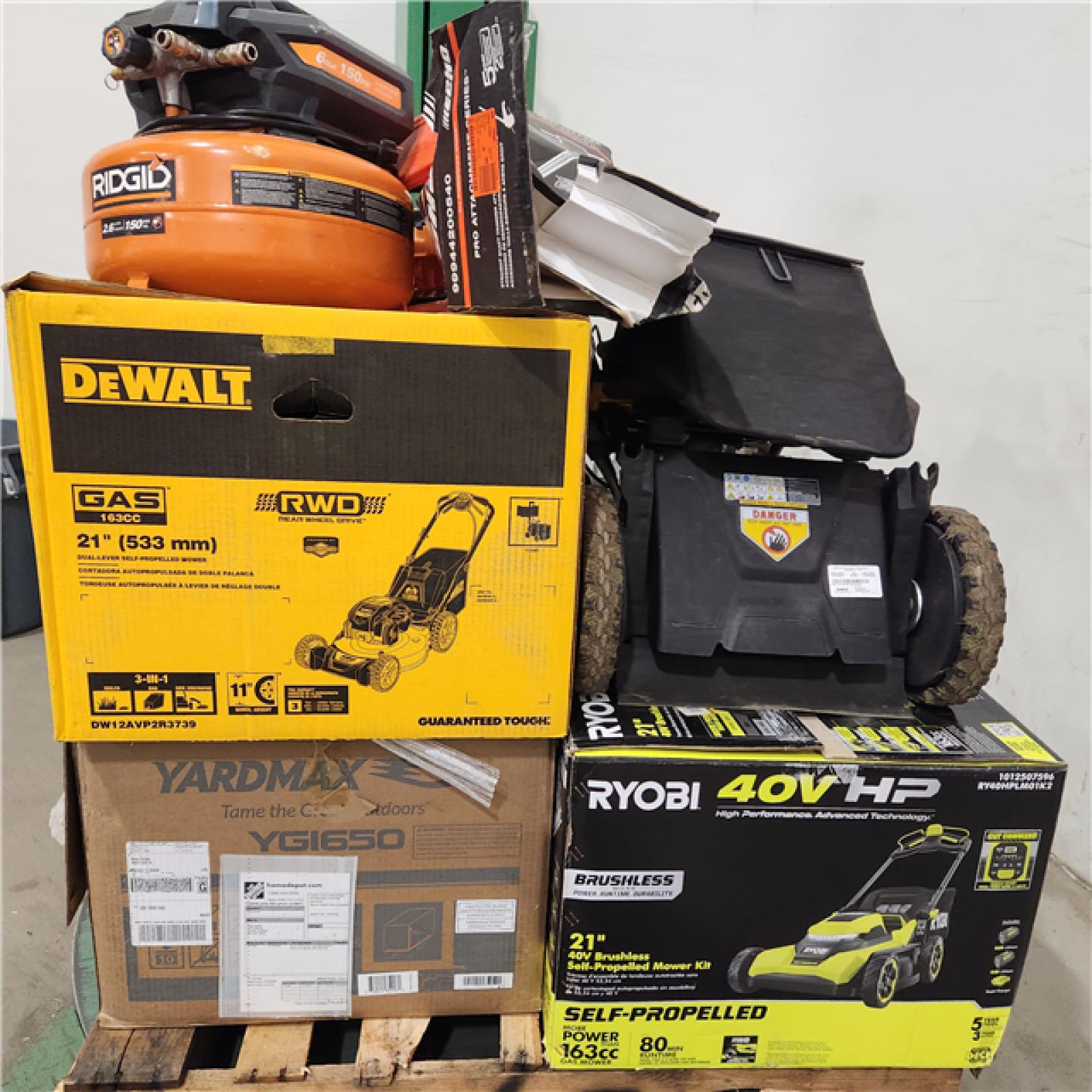Dallas Location - As-Is Outdoor Power Equipment
