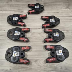 AS-IS M18 Press 1/4 in. to 1-1/8 in. Copper Press Tool Jaw Set for RLS ACR Press Fittings (7-Jaws Included)