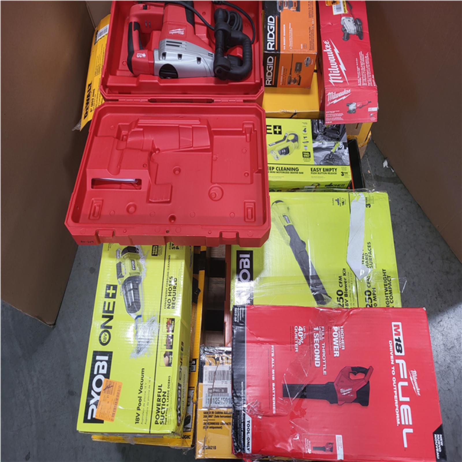 CALIFORNIA AS-IS TOOL PALLET
