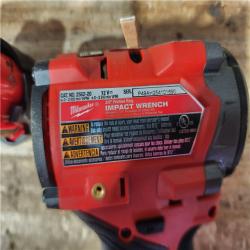 HOUSTON LOCATION - AS - IS Milwaukee FUEL 12V Li-Ion Brushless Cordless Stubby 3/8 in. Impact Wrench Kit