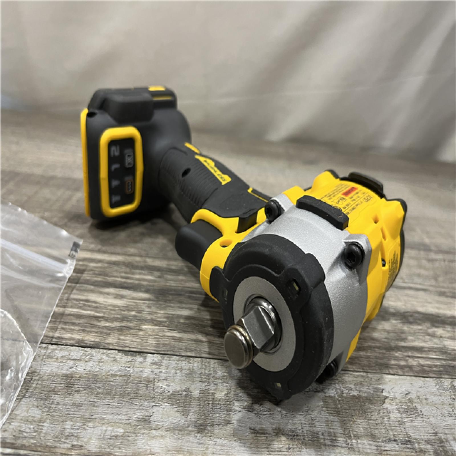 AS-IS DEWALT ATOMIC 20V MAX Cordless Brushless 1/2 in. Variable Speed Impact Wrench (Tool Only)