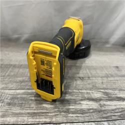 AS-IS DEWALT 20-Volt MAX Cordless Brushless 4-1/2 in. Angle Grinder with Slide Switch (Tool Only)