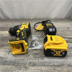 A-IS DEWALT ATOMIC 20V Lithium-Ion Cordless 1/2 in. Hammer Drill Kit