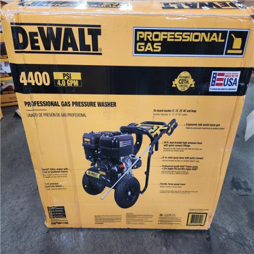 Phoenix AS-IS DEWALT 4400 PSI 4.0 GPM Cold Water Gas Pressure Washer