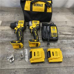 AS-IS DEWALT ATOMIC 20-Volt MAX Lithium-Ion Cordless Combo (2-Tool) Kit