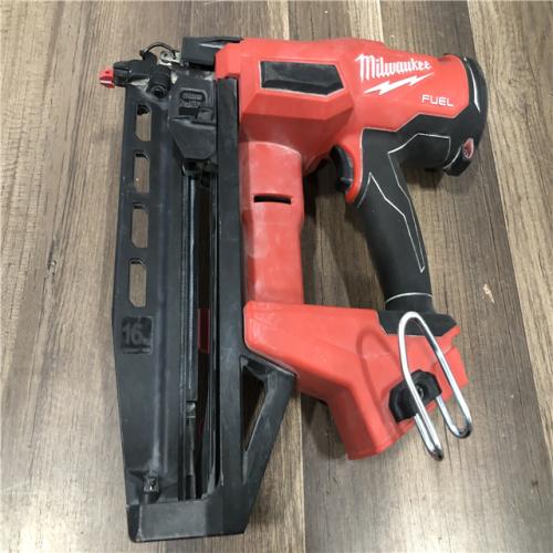 AS-IS Milwaukee FUEL 18-Volt Lithium-Ion Brushless Cordless Gen ll 16-Gauge Straight Finish Nailer (Tool Only)