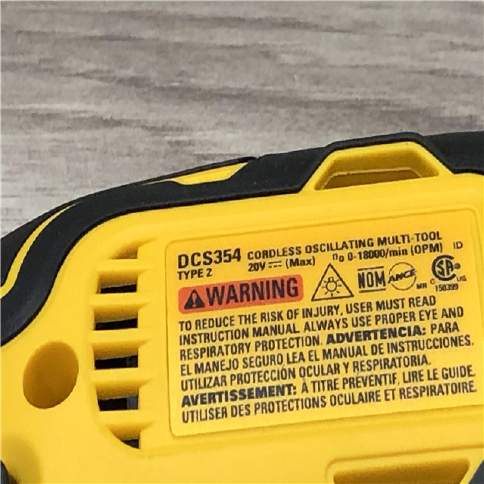 AS-IS DEWALT ATOMIC 20V MAX Cordless Oscillating Multi Tool (Tool Only)