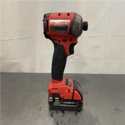 AS-IS - Milwaukee M18 FUEL SURGE 18V Lithium-Ion Brushless Cordless 1/4 in. Hex Impact Driver w/2.0ah Battery