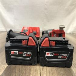 AS-IS Milwaukee FUEL 18V Lithium-Ion Brushless Cordless 1/2 in. Hammer Drill Driver Kit