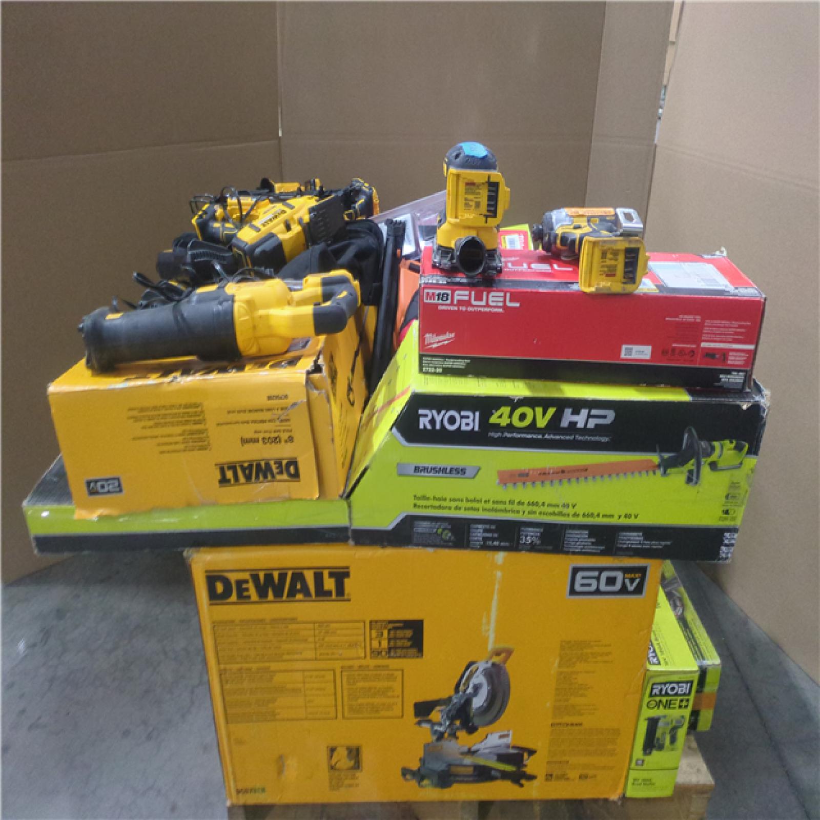 CALIFORNIA AS-IS TOOL PALLET