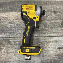 AS-IS DEWALT Atomic 20V Max Lithium-Ion Brushless Cordless Compact 1/4 in. Impact Driver Kit