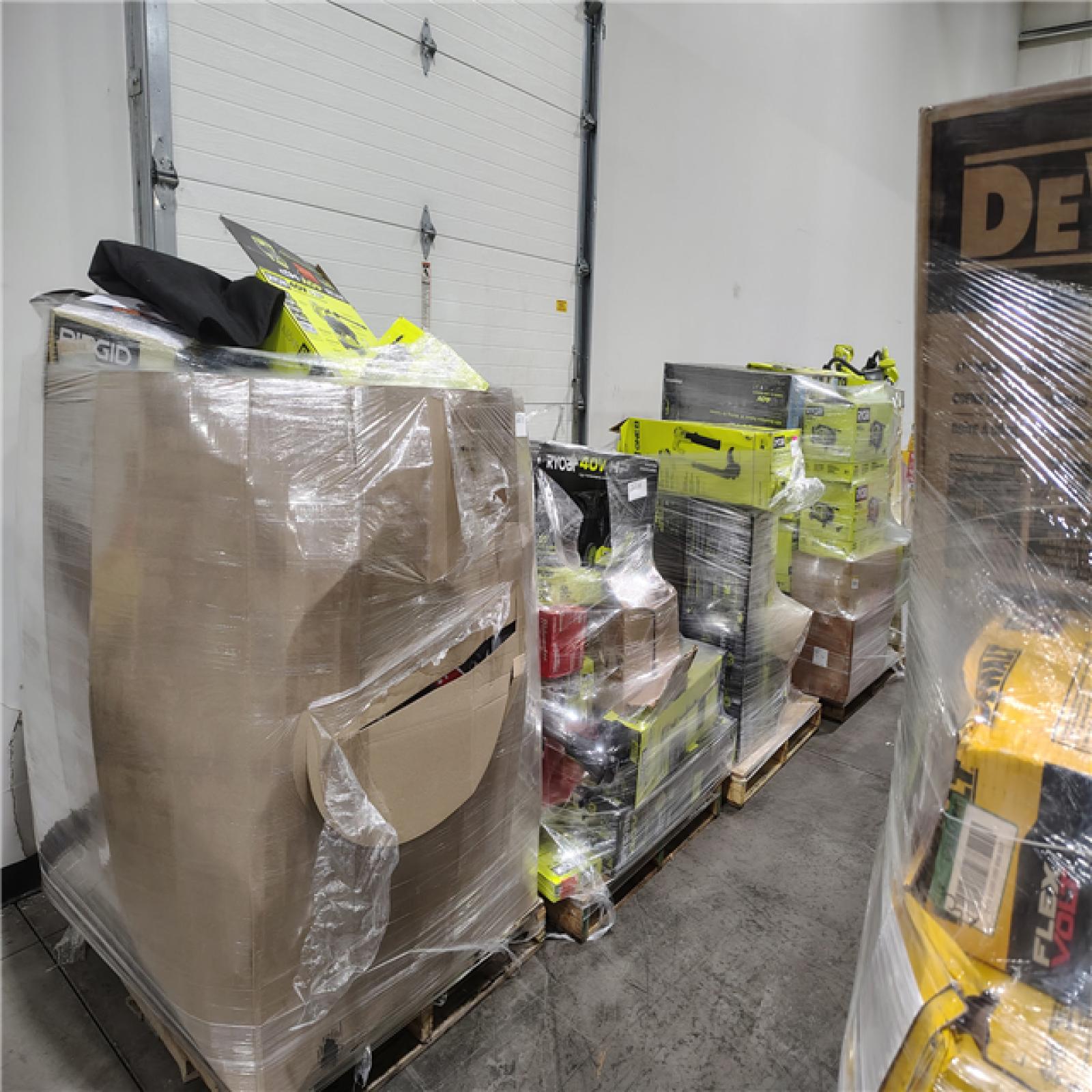 Pittston Location As-Is Power Tools Partial Truckload (13 Pallets) 1263-B