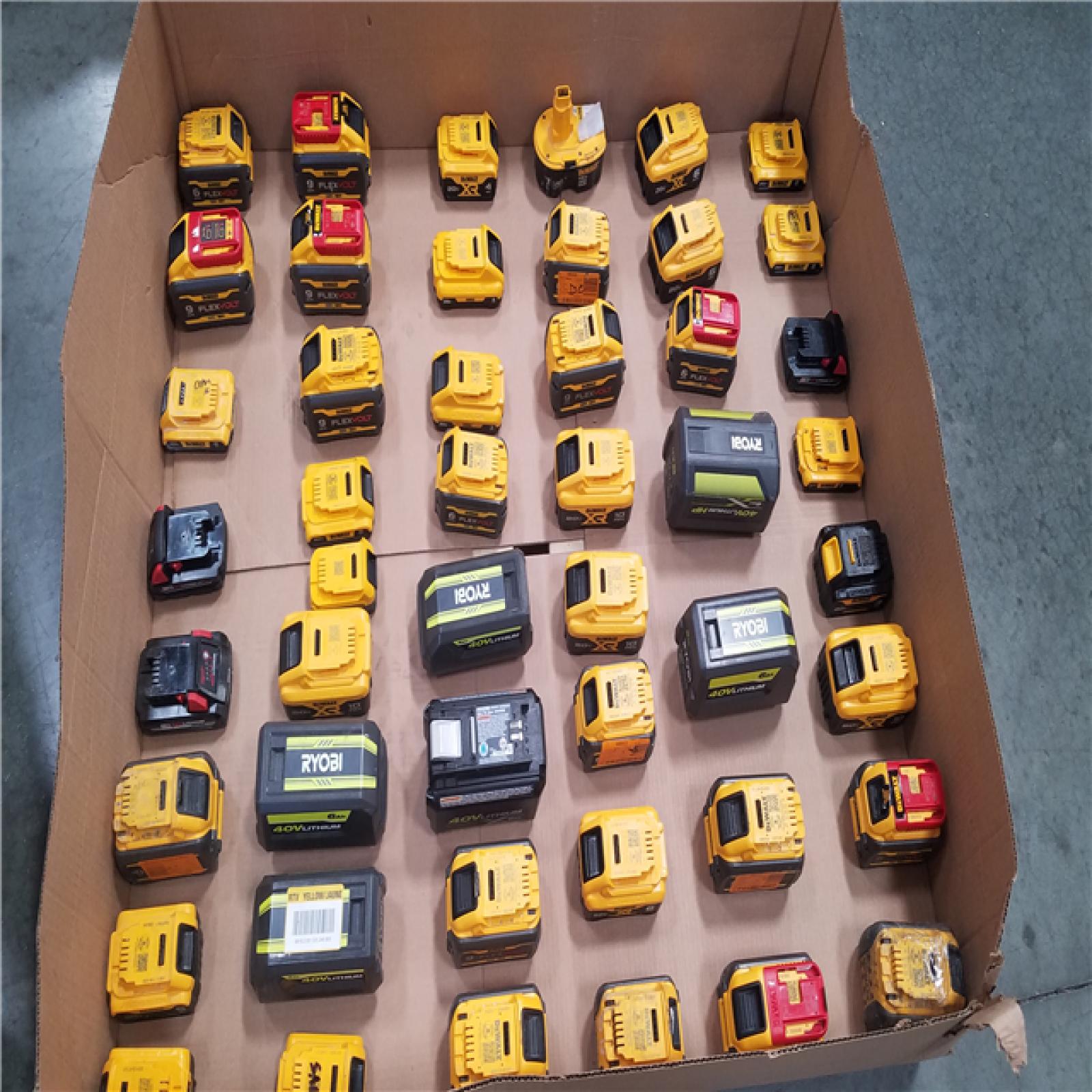 CALIFORNIA AS-IS BATTERY PALLET