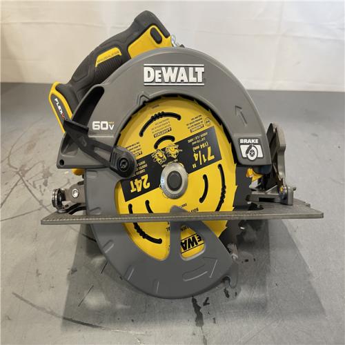 AS-IS - DeWALT FLEXVOLT 60V MAX Cordless Brushless 7-1/4 in. Circular Saw with Brake