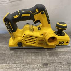 AS-IS DEWALT 20V MAX XR Cordless Brushless 3-1/4 in. Planer (Tool Only)