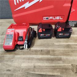 HOUSTON LOCATION - AS-IS (APPEARS LIKE NEW) MILWAUKEE M18 FUEL 18V Lithium-Ion Brushless Cordless Hammer Drill and Impact Driver Combo Kit (2-Tool) with 2 Batteries