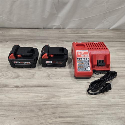 AS-IS Milwaukee M18 18-Volt Lithium-Ion XC Starter Kit