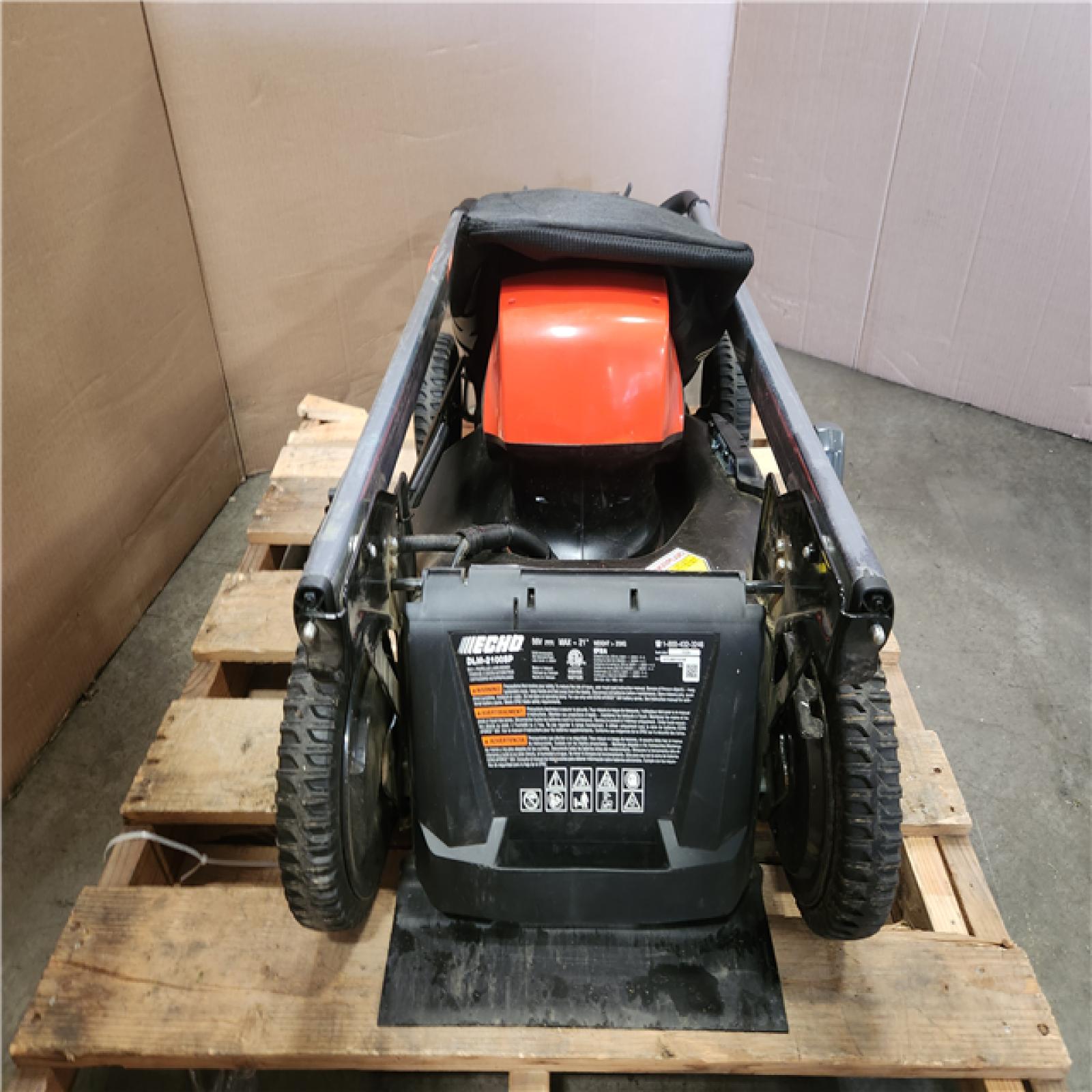 Phoenix AS-IS ECHO 56V 21 in. Cordless Battery 3-in-1 Walk Behind Self-Propelled Lawn Mower w/ (2) 5Ah Batteries (NO Rapid Charger)