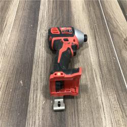 AS-IS Milwaukee 18V Lithium-Ion Cordless 1/4 in. Hex Impact Driver (Tool-Only)