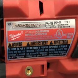AS-IS - Milwaukee FUEL 12-Volt Lithium-Ion Brushless Cordless Hammer Drill and Impact Driver Combo Kit