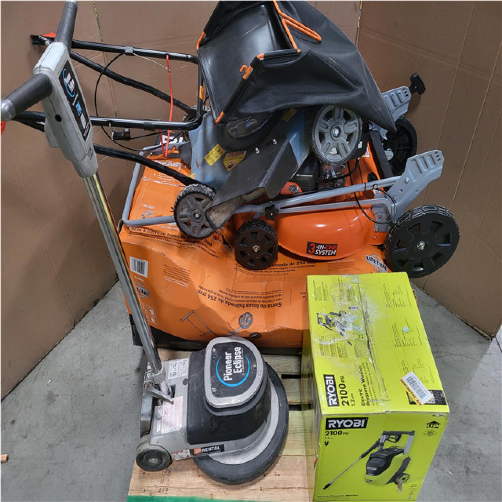 CALIFORNIA AS-IS OUTDOOR POWER EQUIPMENT