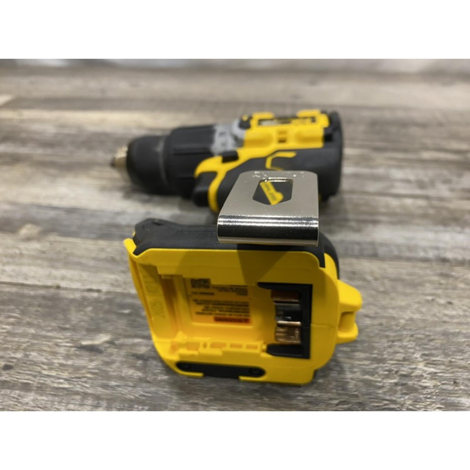 AS-IS DEWALT 20V XR Brushless Cordless 1/2 in. Hammer Drill (Tool-Only)