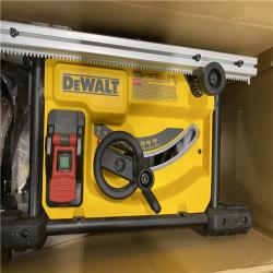 Dallas Location - As-Is DEWALT 15 Amp Corded 8-1/4 in. Compact Portable Jobsite Tablesaw(Lot Of 3)
