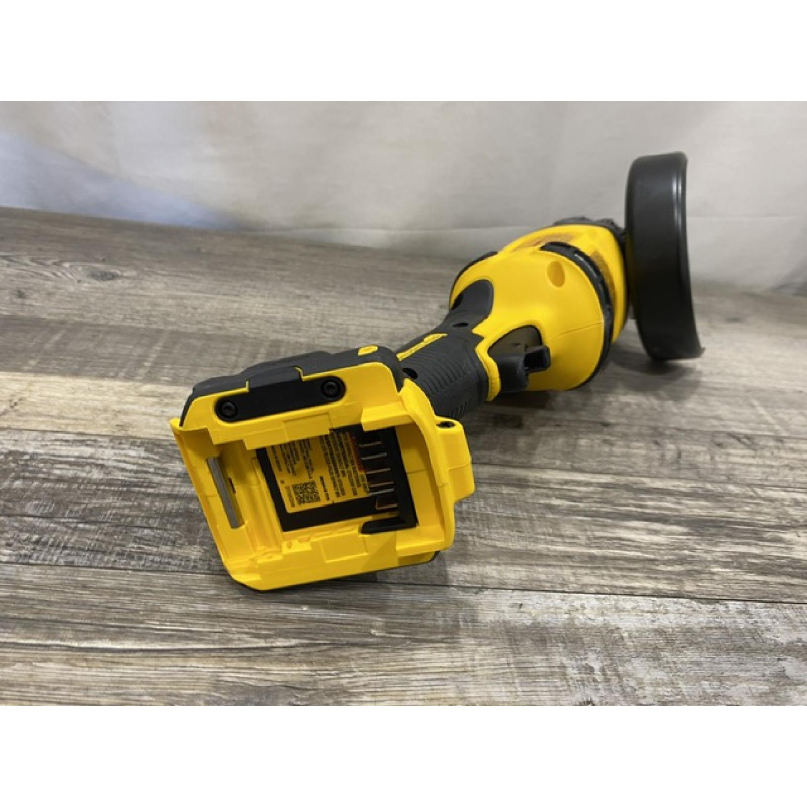AS-IS DEWALT 60V MAX Cordless Brushless 4.5 in. to 6 in. Small Angle Grinder with Kickback Brake (Tool Only)