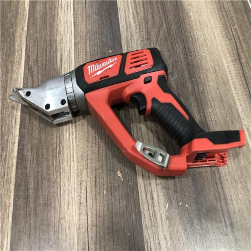 AS-IS Milwaukee  18-Volt Lithium-Ion Cordless 18-Gauge Double Cut Metal Shear (Tool-Only)