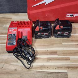 HOUSTON LOCATION - AS-IS Milwaukee  FUEL 18V Lithium-Ion Brushless Cordless Hammer Drill and Impact Driver Combo Kit